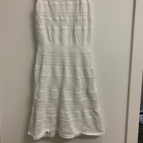SOLD - Ralph Lauren White Knit Dress (petite) - Picture 2 of 3